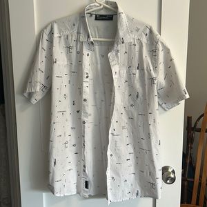 Under Armour fly fishing button up